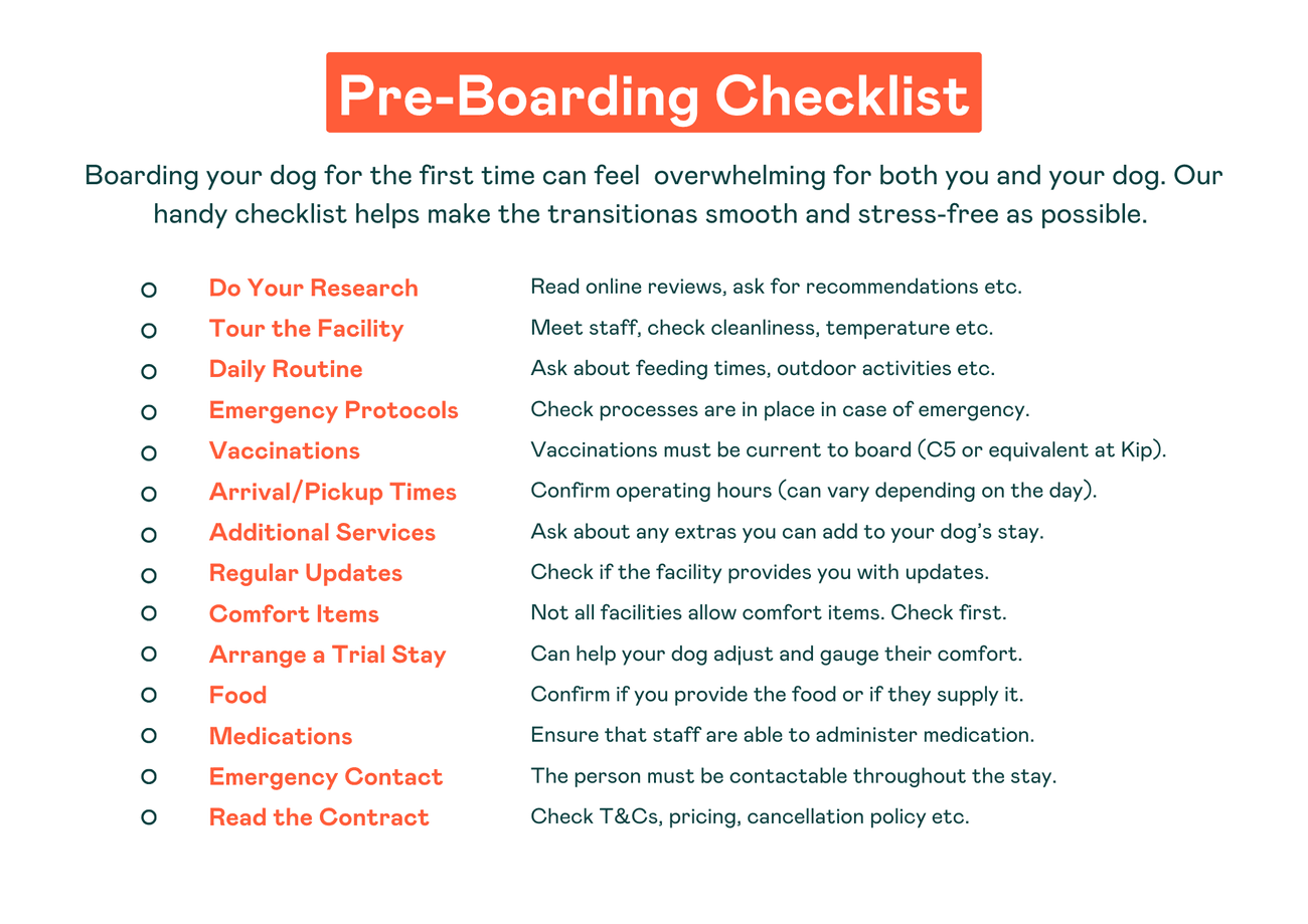 Prepare Your Dog for Boarding | Essential Boarding Checklist